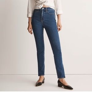 11” High-Rise Roadtripper Supersoft Skinny Jeans in Medium Indigo Wash